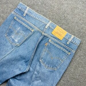 Vintage 90s Levi's 505 Orange Tab Jeans Mens 40x30 Straight Leg Medium Wash
